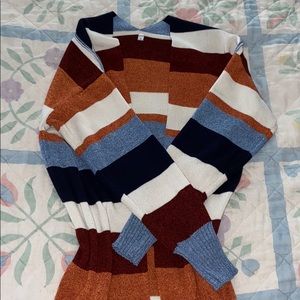 SHEIN striped cardigan